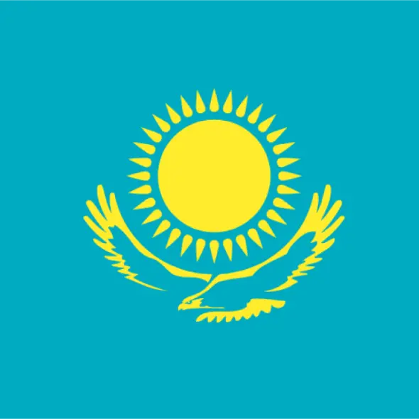Kazakhstan flag